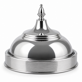 Luxury Stainless Steel Serving Tray with Dome Lid