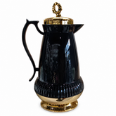 Luxury Vacuum Flask – Black & Gold