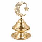 Luxury Ramadan Candy Bowl with Crescent Moon Décor