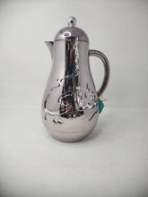 Stainless Steel Arabic Coffee Pot Dallah with Engraved Design 1 Liter