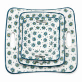 Patterned Serving Tray Set