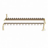 Decorated Celebration Cane with Gold Coins