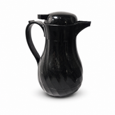 Black Insulated Coffee Carafe 1.5L Thermal Drink Server with Locking Lid