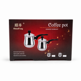 Stainless Steel Coffee Pot Set by ShunFeng with Advanced Technology