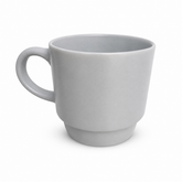 Minimalist Stoneware Mug – Durable Modern Coffee Cup in Grey