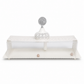 Deluxe Acrylic Dry Fruit Box with Ornate Lid for Elegant Home Entertaining