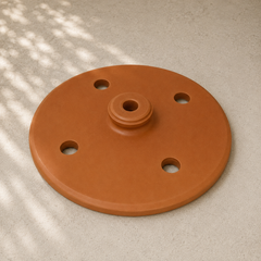 Terracotta Food Press Plate