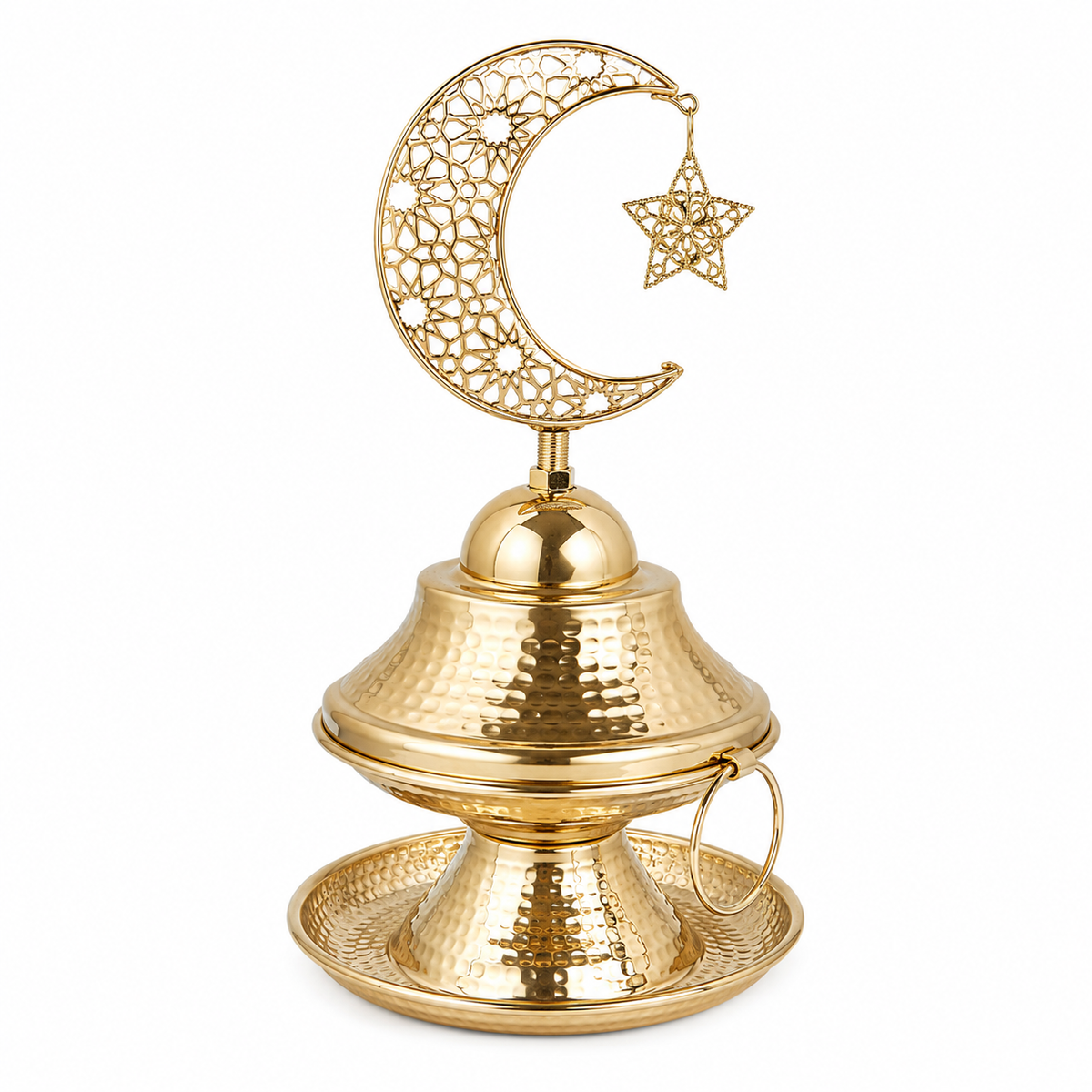 Luxury Ramadan Candy Bowl with Crescent Moon Décor