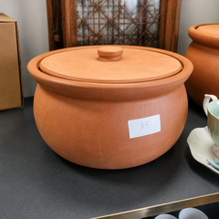 Handcrafted Clay Made Pot - S