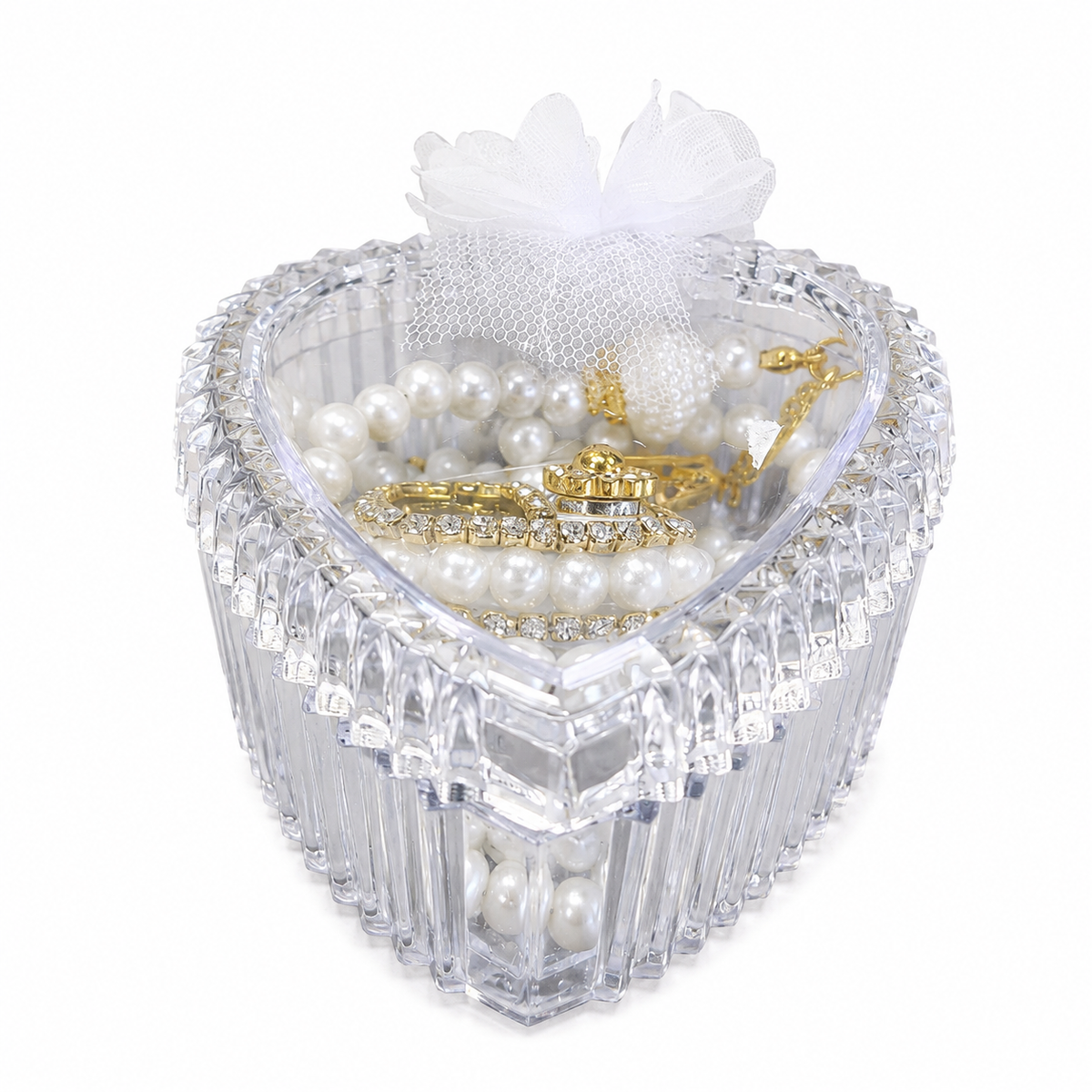 Hajj & Umrah Gift Set – Heart-Shaped Decorative Box