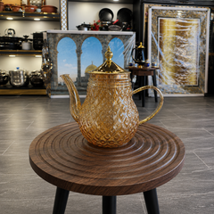Pineapple-Style Glass Tea & Coffee Pot