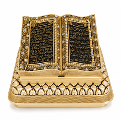 Decorative Quran Book Sculpture – Islamic Home Décor