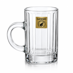 Clear Glass Tea Cups Set – 6 Pieces