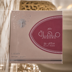 Lattafa Mohra Silky Rose 100g Luxury Agarwood Bakhoor