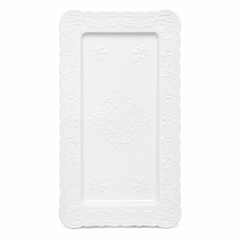 Classic White Serving Tray