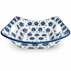 Patterned Serving Tray Set