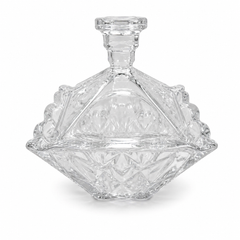 Crystal Candy Dish with Lid
