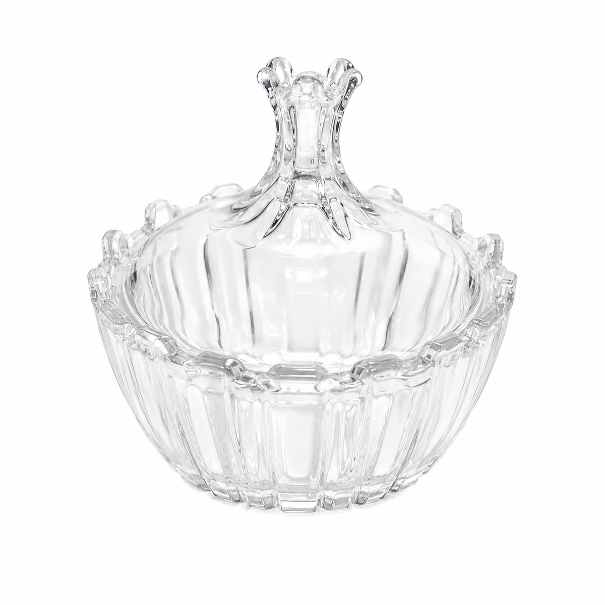 Crystal Candy Jar with Lid