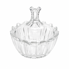 Crystal Candy Jar with Lid