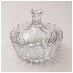 Crystal Candy Jar with Lid