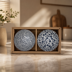 2-Piece Japanese Style Ceramic Bowl Set