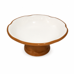 Ceramic Pedestal Serving Bowl