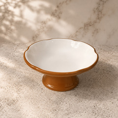 Ceramic Pedestal Serving Bowl