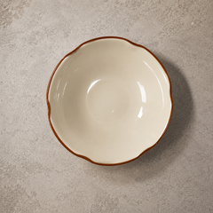 Ceramic Pedestal Serving Bowl
