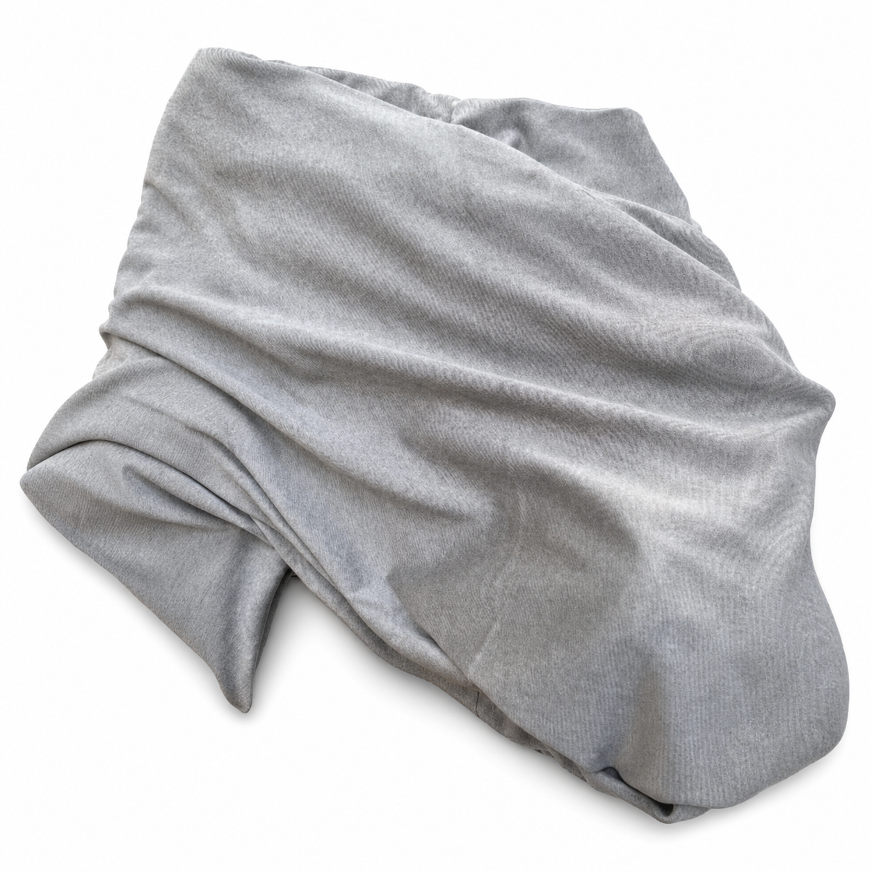 Fashion scarf, 70 × 170 cm, in grey
