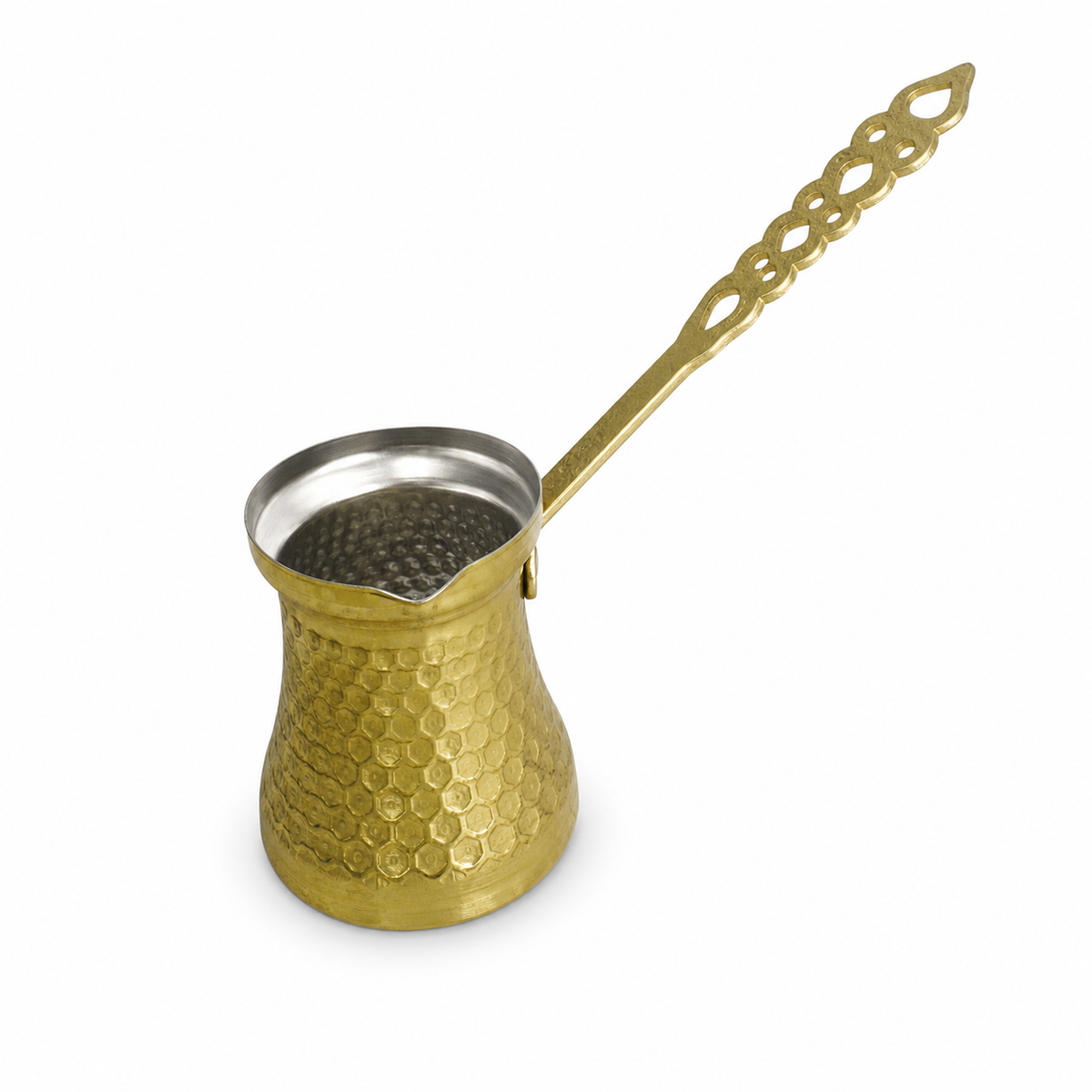Gold stainless steel coffee pot
