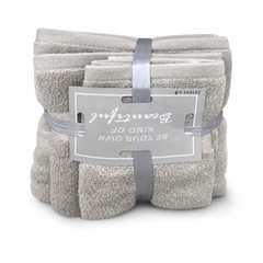 3-Piece Towel Set, Beige