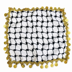 Dancing Scarf with Gold Coins and Ring