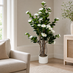 Artificial Flower Tree with Vase, 1.6 m