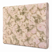 Pink floral pattern with green leaves table roll 1.37 m x 20 m item MTRA-8908I-LG-2