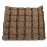 Brown sofa cover