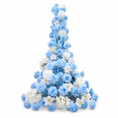 Blue Rose Artificial Floral Arrangement, 2 M