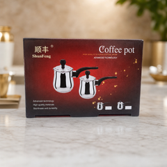 Stainless Steel Coffee Pot Set by ShunFeng with Advanced Technology