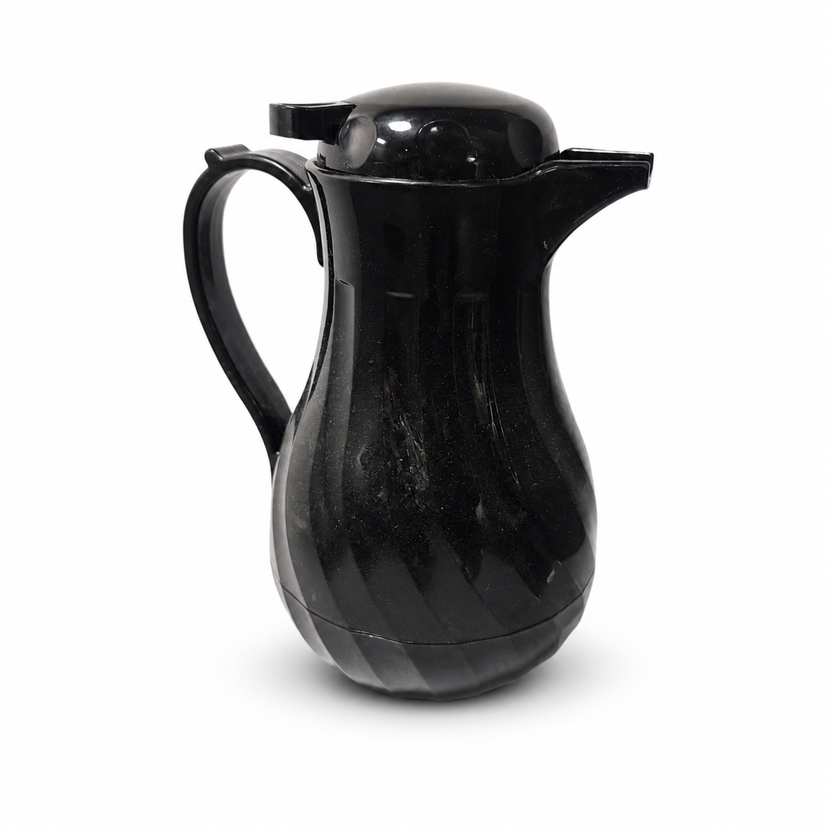 Black Insulated Coffee Carafe 1.5L Thermal Drink Server with Locking Lid