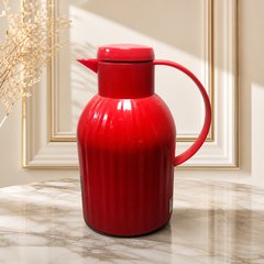 Red Insulated Thermos Jug 500ml - Hot & Cold Beverage Carafe