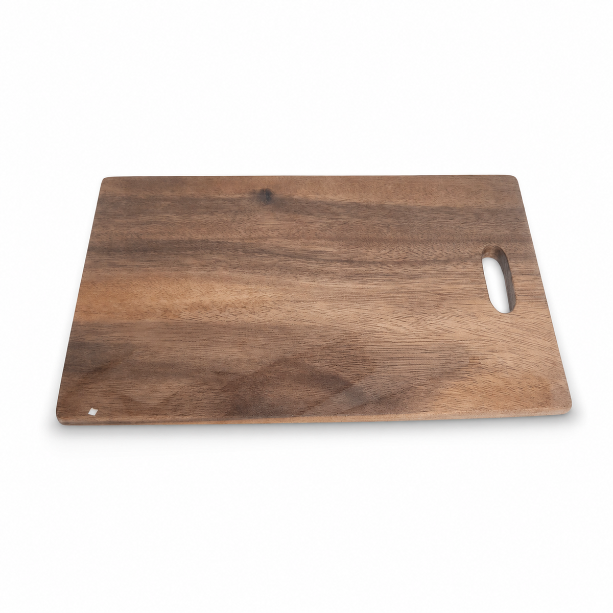 Acacia Wood Cutting Board with Handle – Premium Chopping Block for Kitchen Use