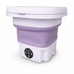 Portable Mini Foldable Washing Machine – Compact Travel Laundry Solution with Easy Storage