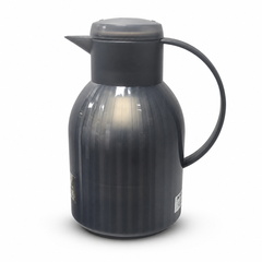 Sleek Black Insulated Thermal Carafe 1L for Hot & Cold Drinks