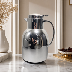 Stainless Steel Thermal Coffee Carafe 1.5L Double Walled Insulated Jug