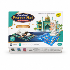 Interactive Educational Prayer Mat for Kids - Multilingual Touch & Teach Toy 3+