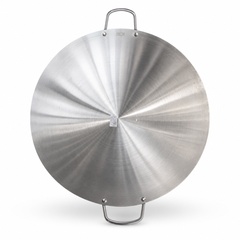 Extra-Large 50cm Stainless Steel Paella Pan Lid with Handles