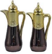 Flask Gift Set, 0.7 & 1.0 L — Coffee, Black or White